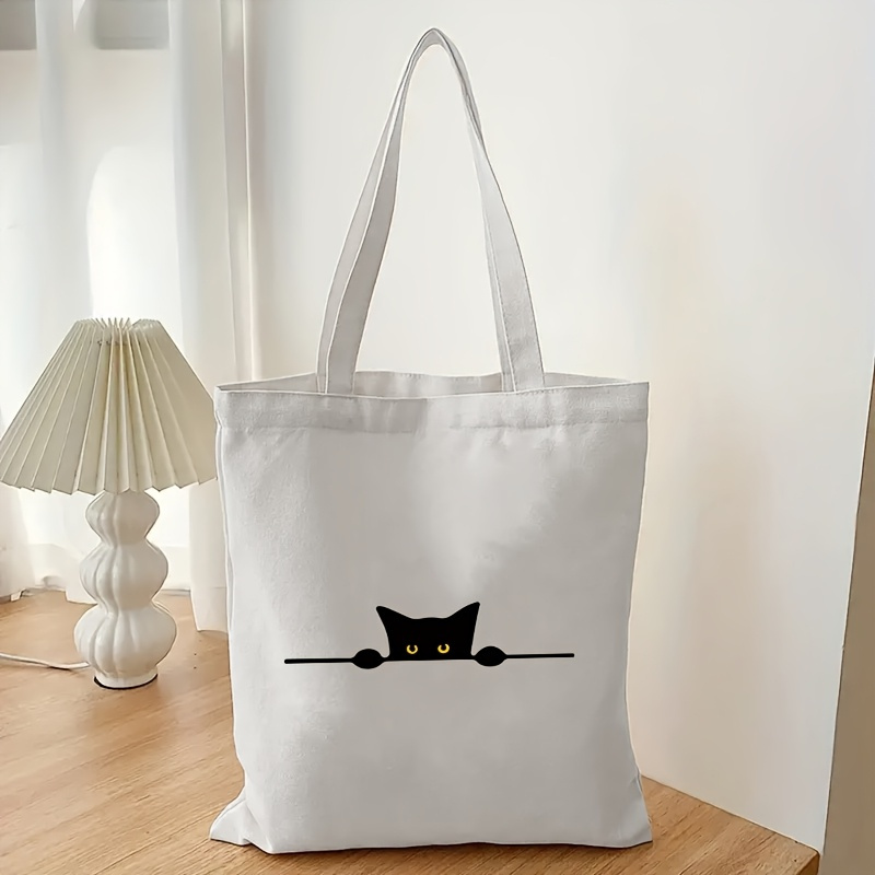 Tote Bag Canvas Print - Tas ransel kanvas modis pola cetak