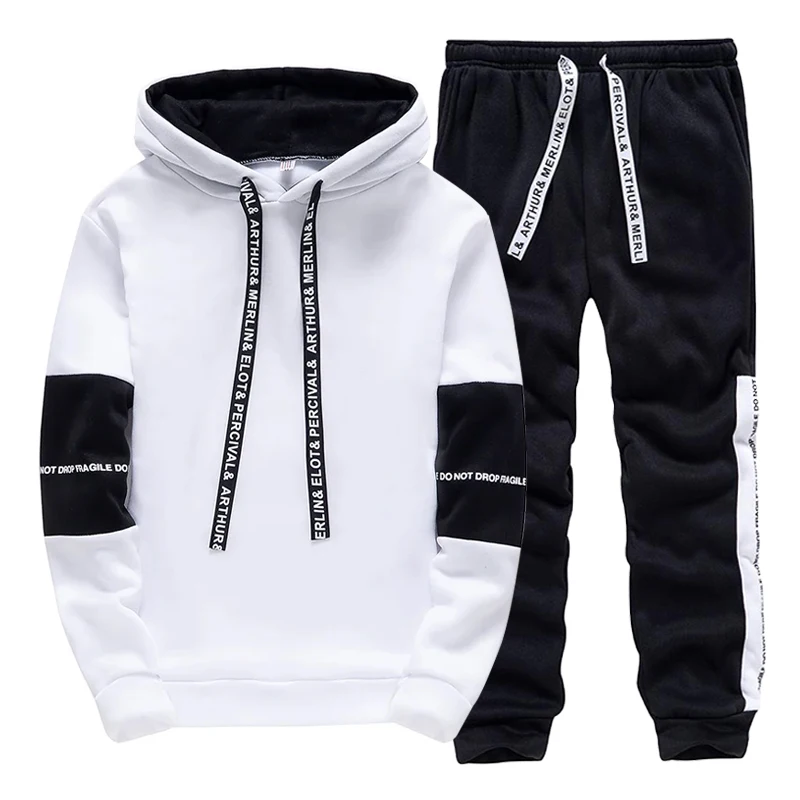 Street Fashion Hoodie - Setelan Olahraga Pria, Sweater Berkerudung Kasual,