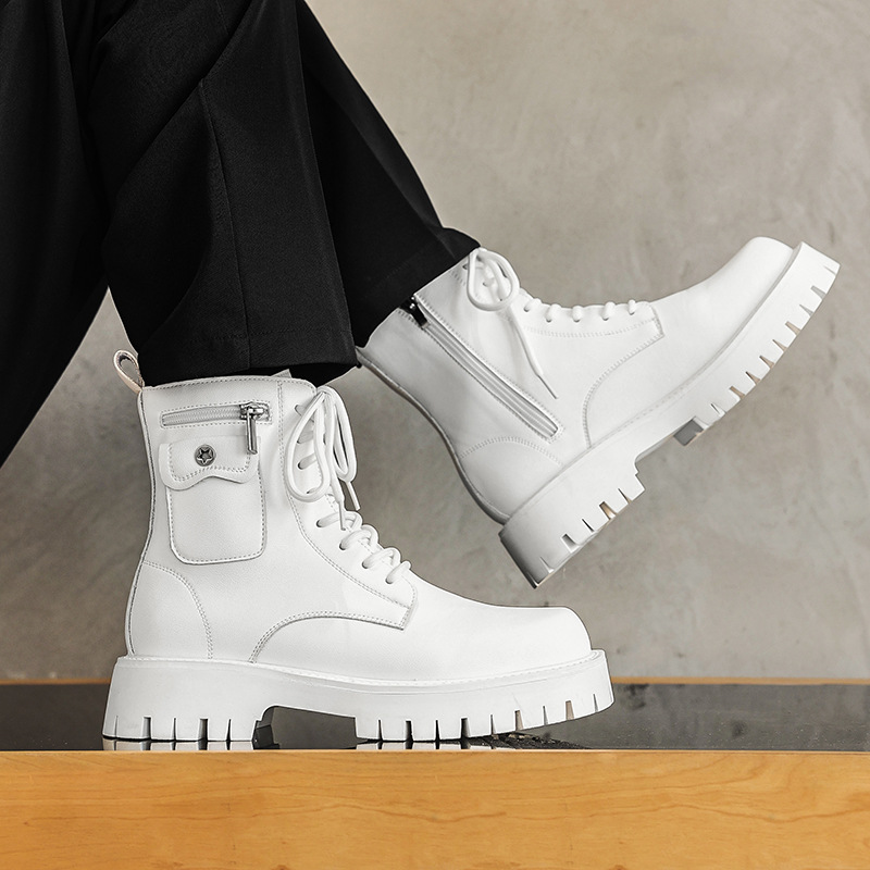 Street Fashion Trend 2025 - Sepatu Bot Pria Tren 2025 Sepatu