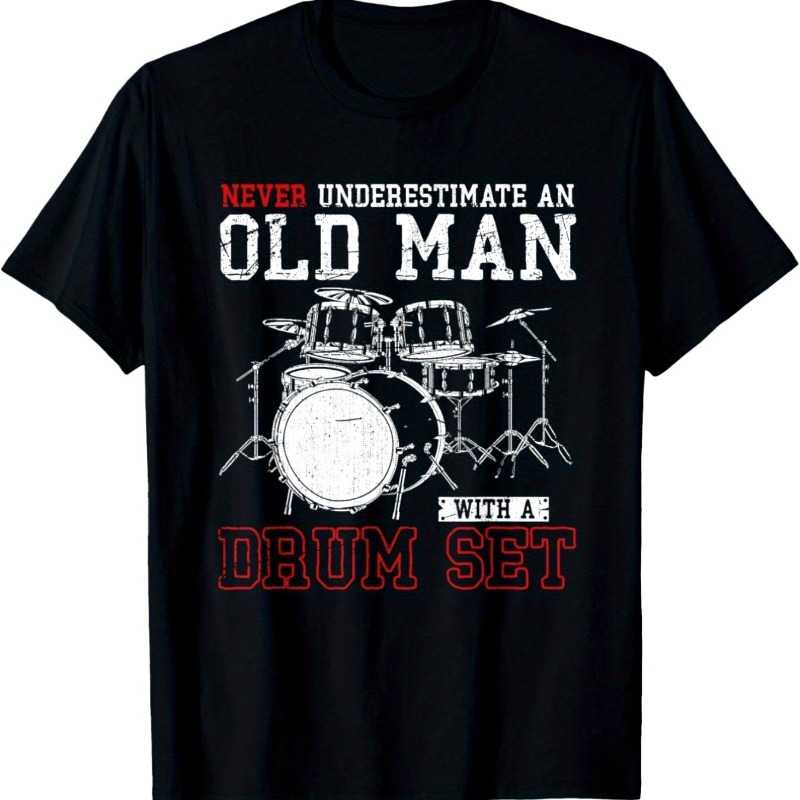 Street Style Fashion Quotes - Kaus Kutipan Drummer Menyenangkan Pria Kaus
