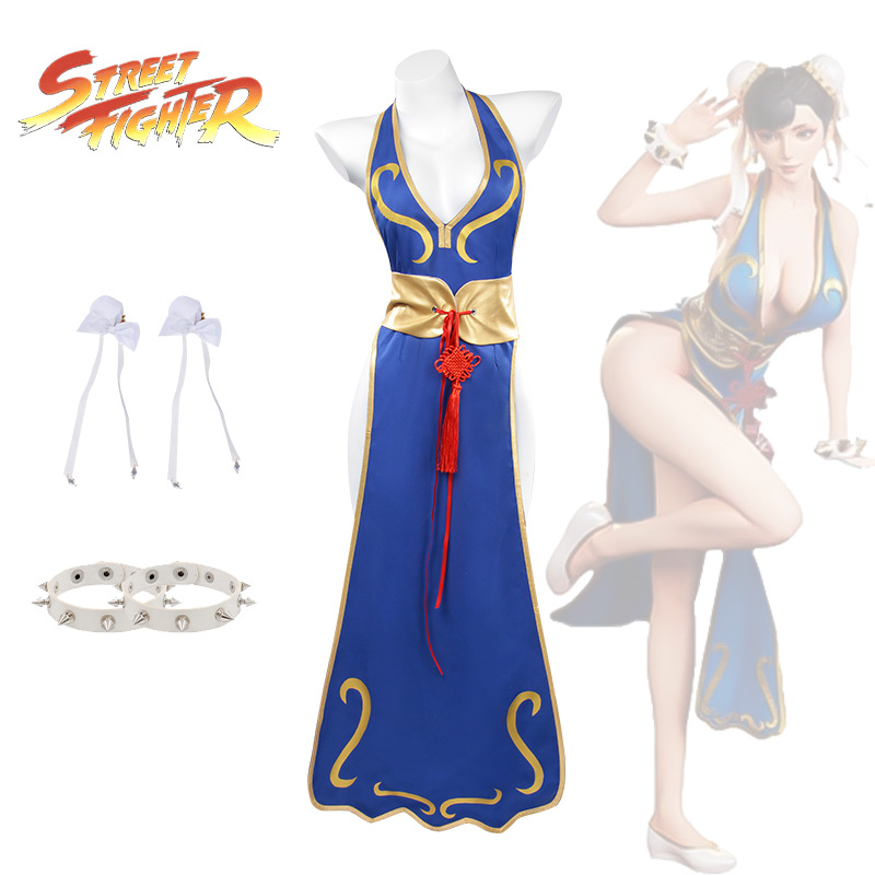 Street Fashion Anime - Kostum Cosplay Chunli Street Fighter Baru,