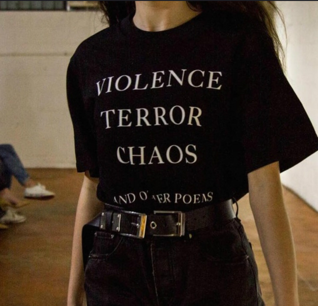 Street Style Fashion Quotes - Kaus Uniseks Kutipan dari Puisi dan