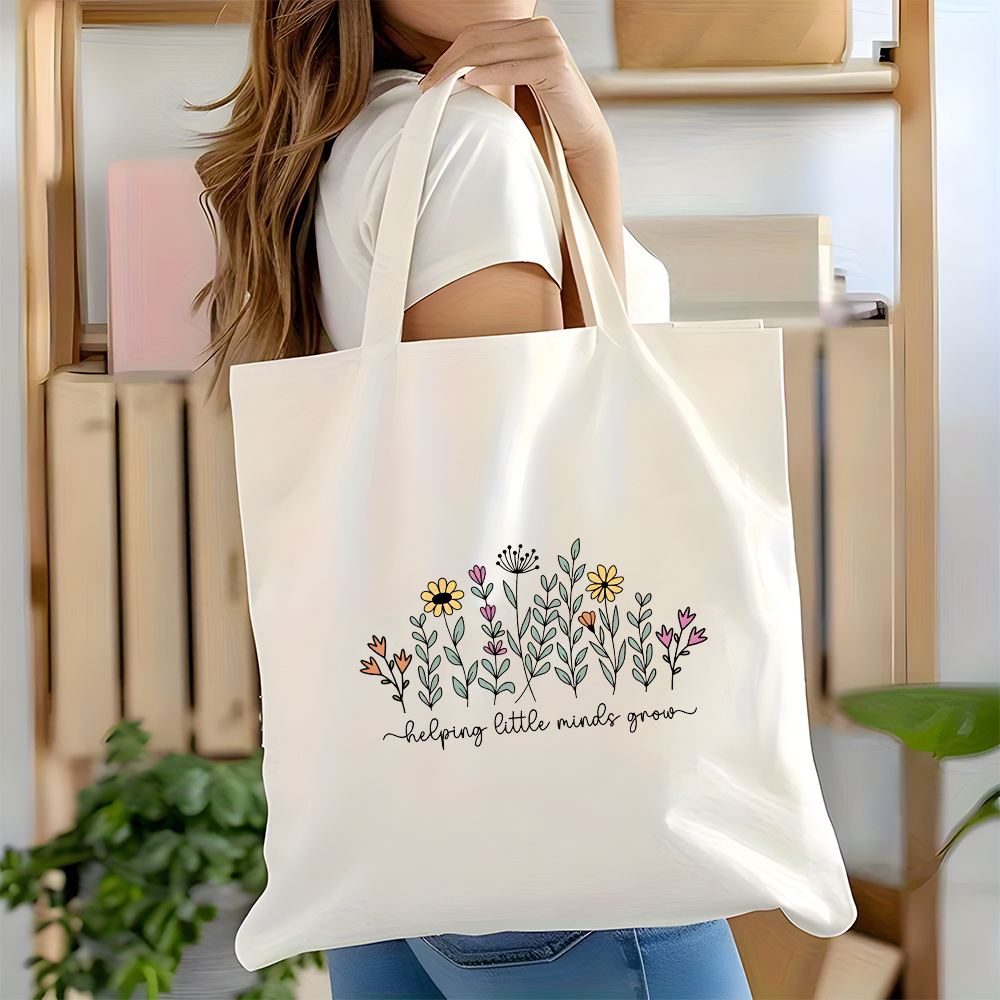 Tote Bag Canvas Print - 1 Buah Tas Jinjing Apresiasi Guru