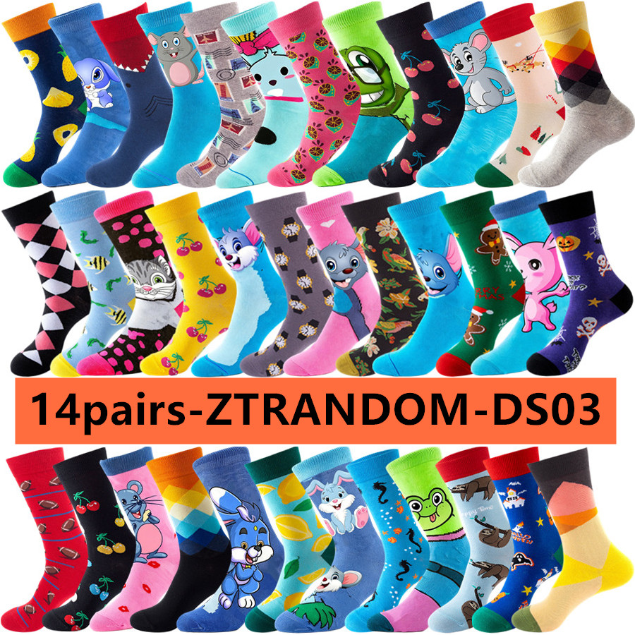 Street Fashion Anime - 14 pasang Kaos Kaki Anime Kasual