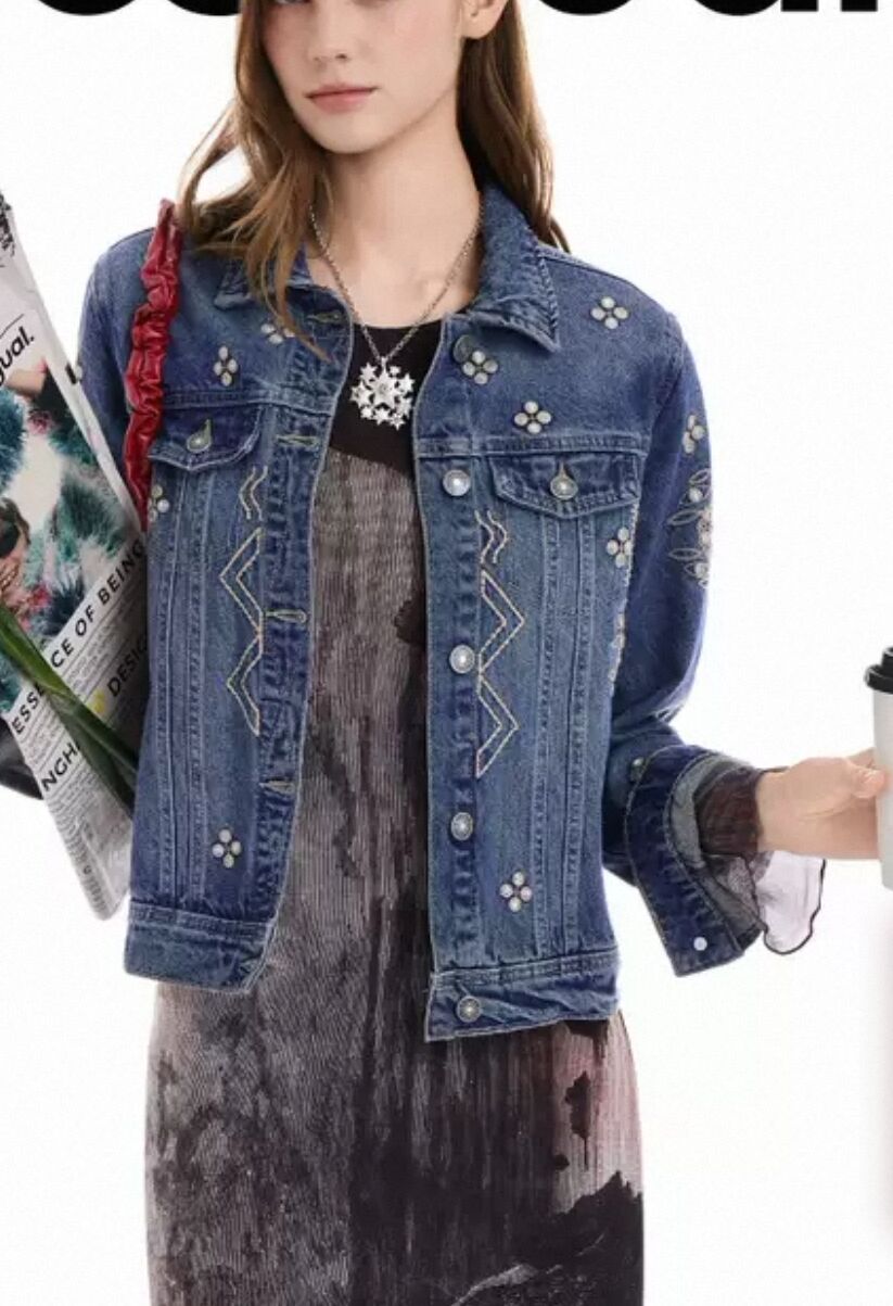 Street Fashion In Spain - Perdagangan luar negeri Spanyol, bordir bunga