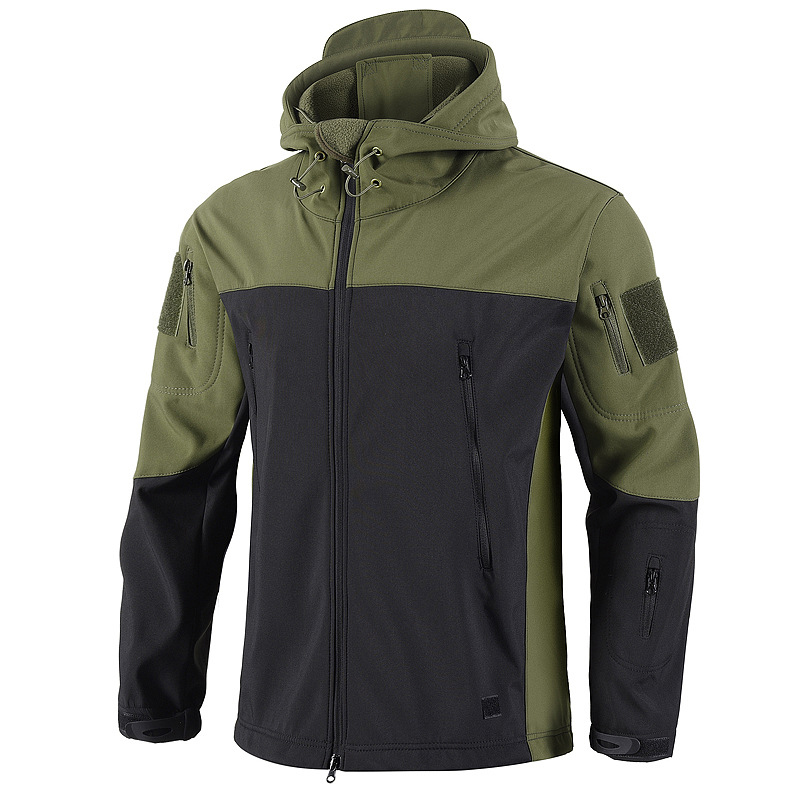 Windbreak Shell Jacket - Jaket taktis pria, jaket penahan angin