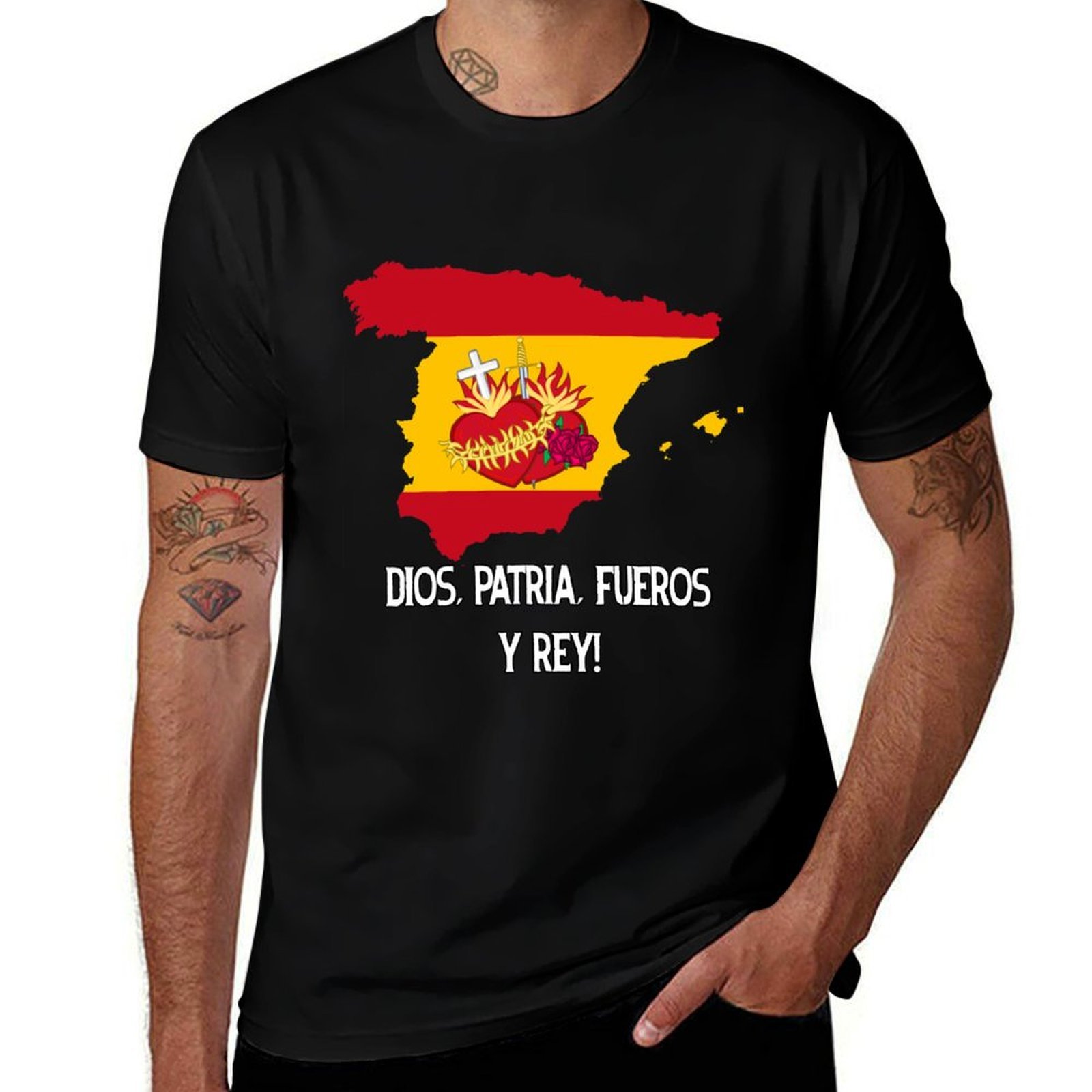 Street Fashion In Spain - Kaos Katolik Spanyol Kaos Kasual Fashion