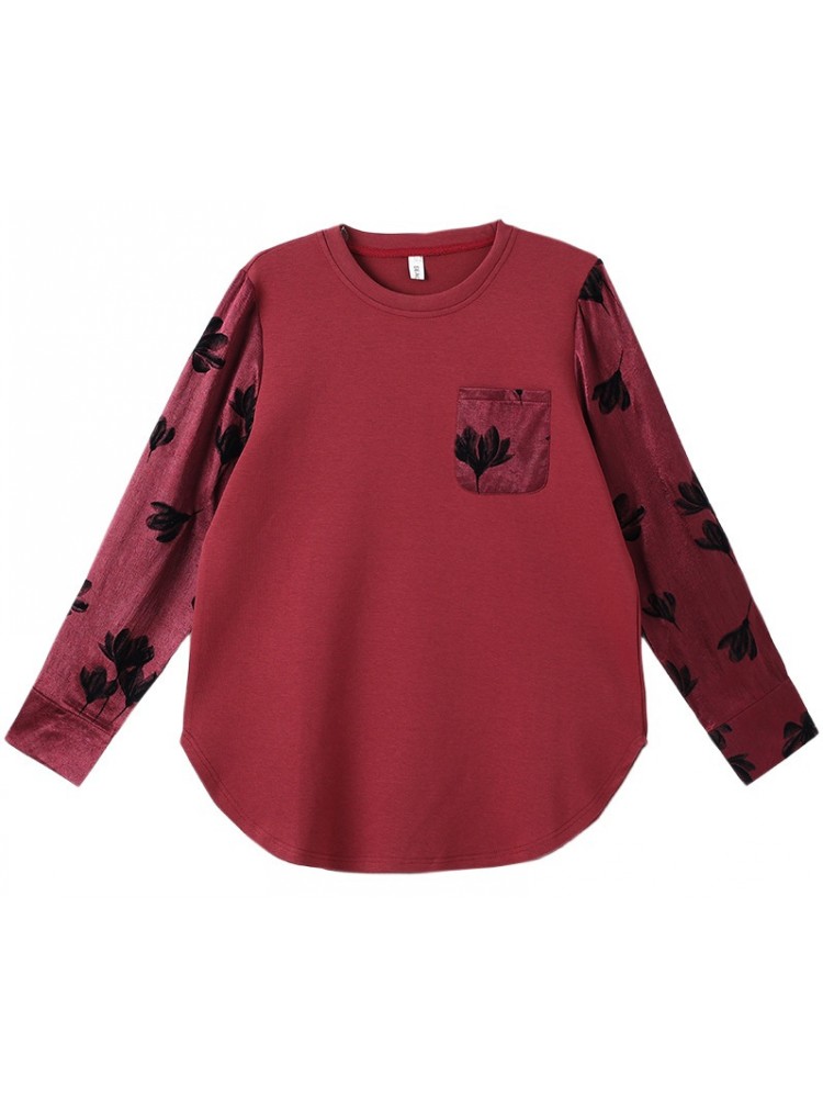 Street Fashion Hoodie - Hoodie Wanita Ukuran Besar 0XL-4XL, Sweatshirt