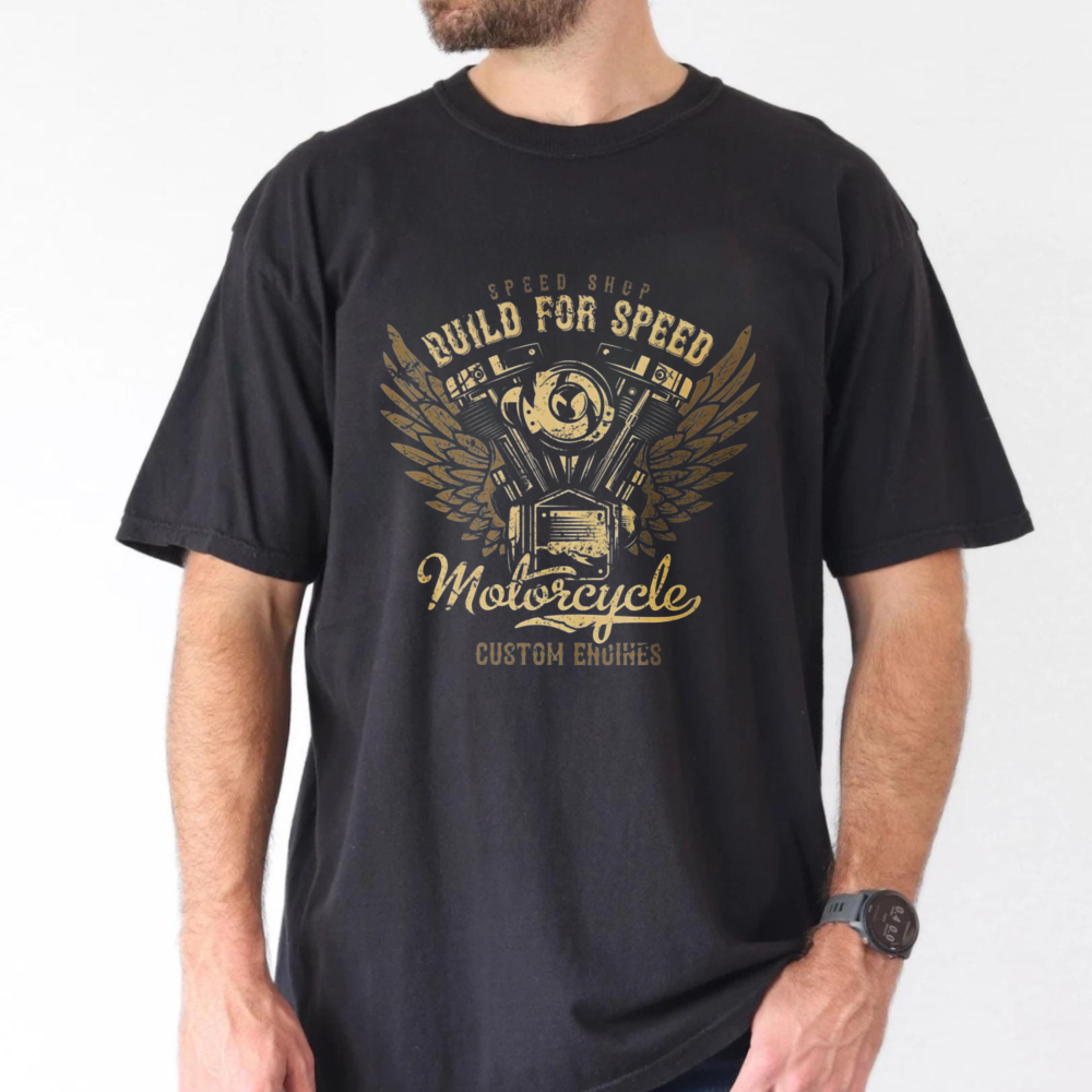 Street Fashion Culture - Kaos Grafis Build For Speed Bermotif