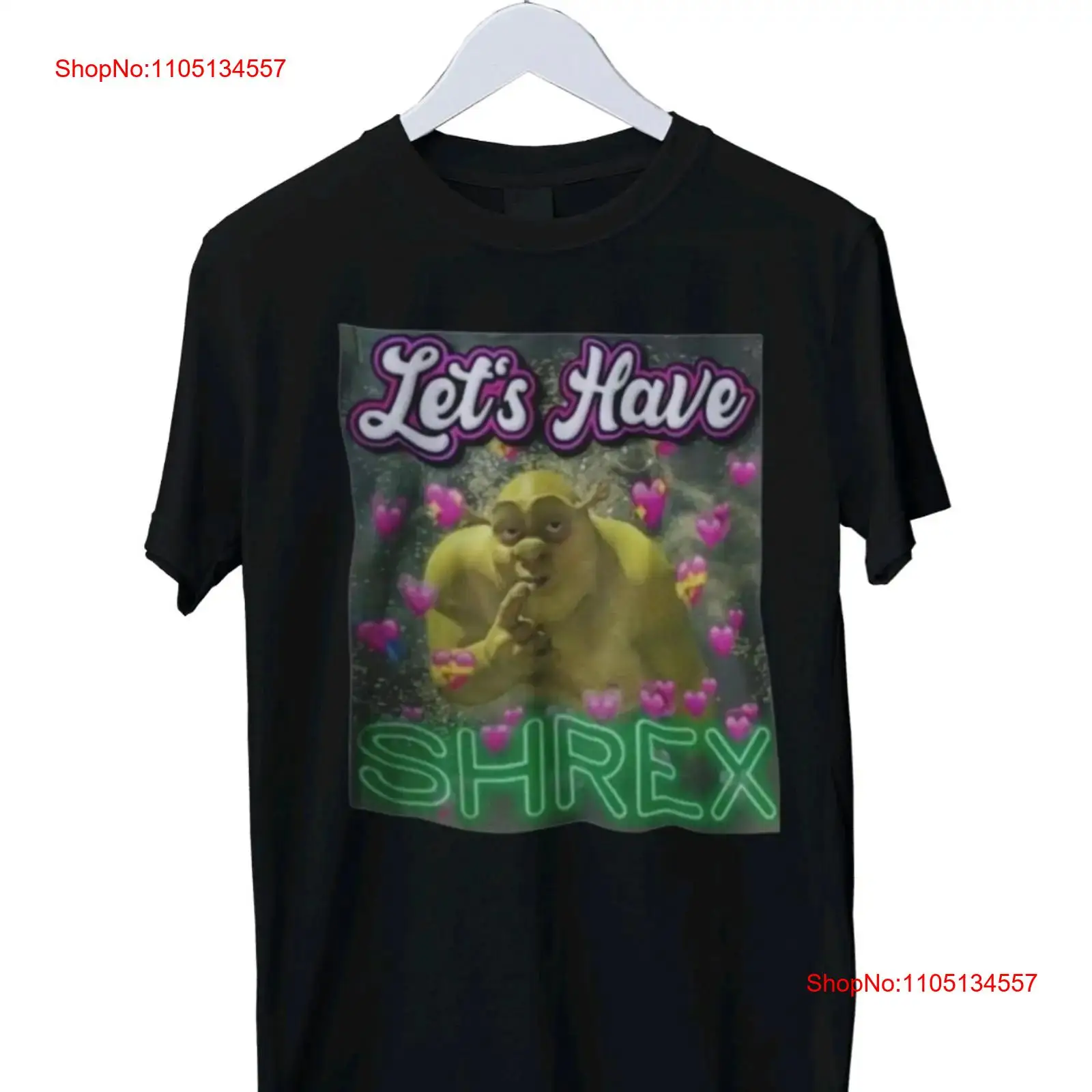 Kaos Lucu Lets Have Shrex Meme - Street Fashion Dance ulasan dan harga