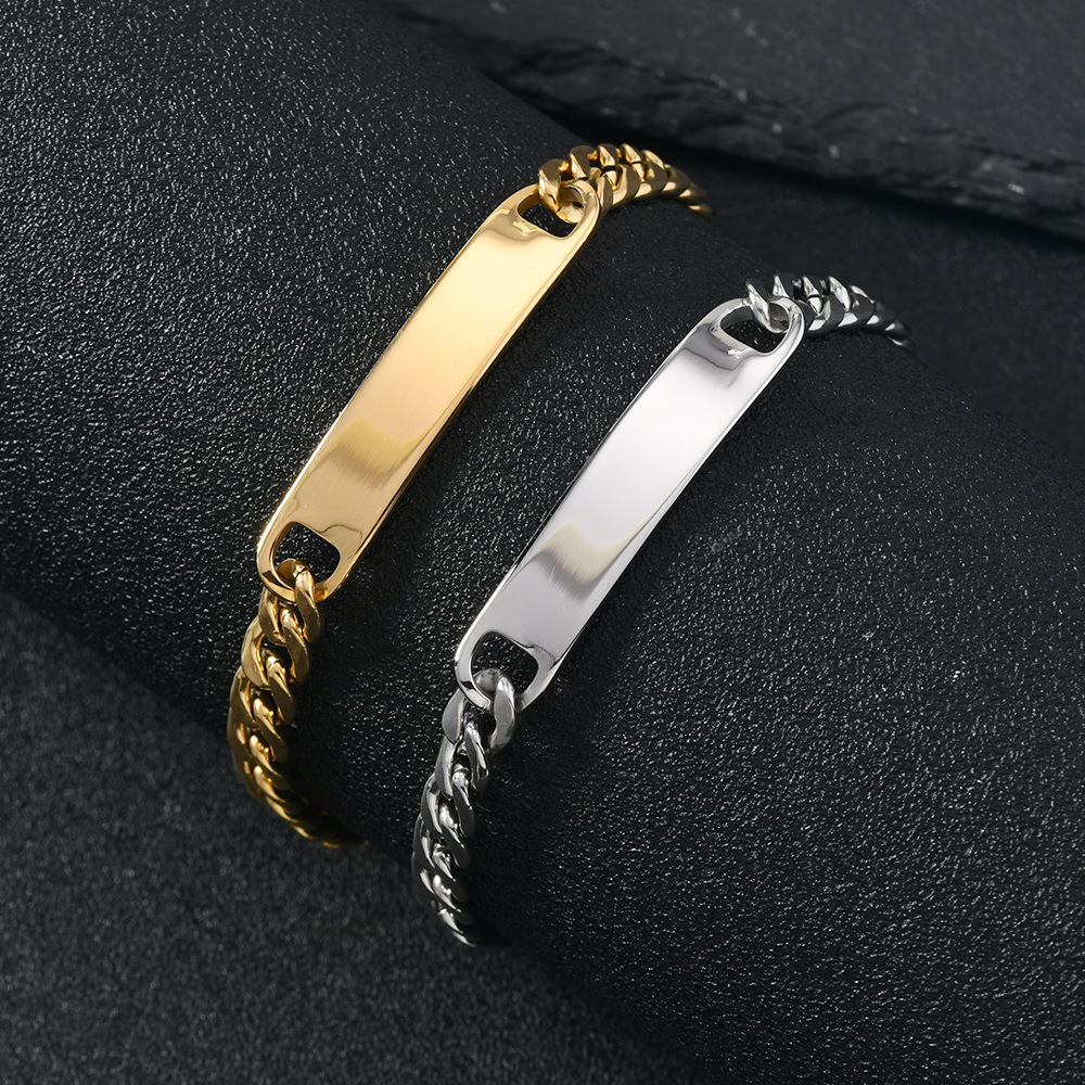 HNSP Gelang Sederhana Rantai T - Street Fashion Shanghai ulasan dan harga