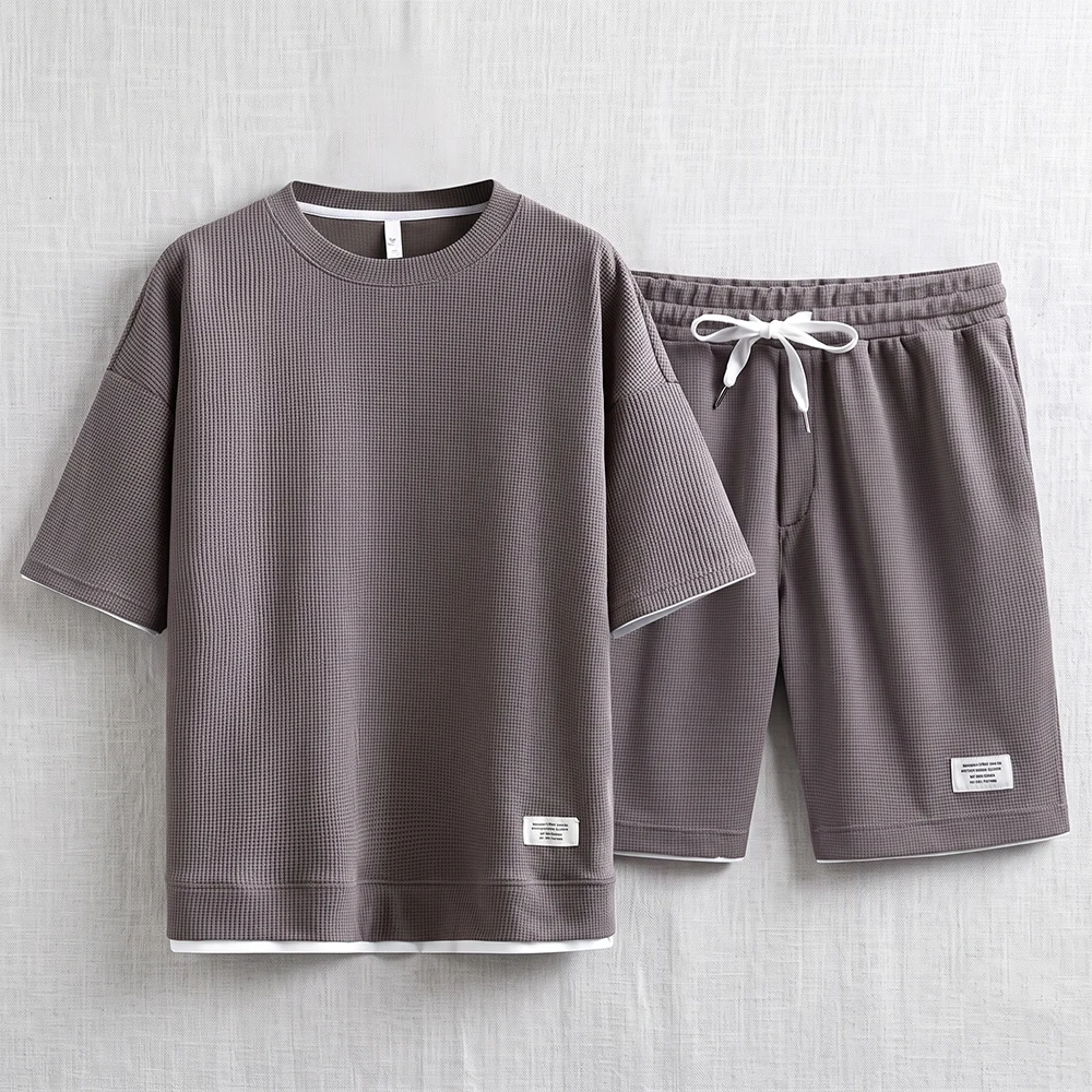 Setelan Olahraga Pria Musim Pa - Street Summer Fashion ulasan dan harga