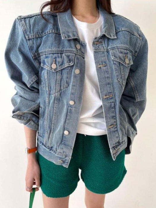 Jaket Denim Gaya Hong Kong Kla - Street Fashion Hong Kong ulasan dan harga