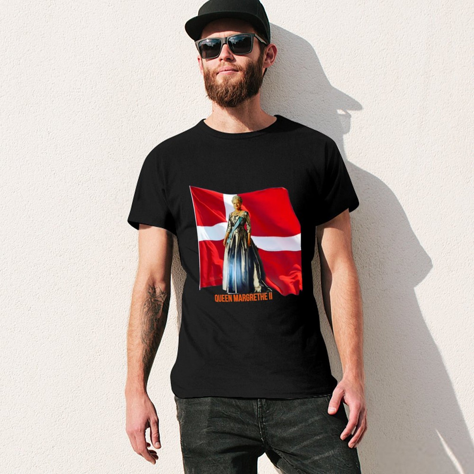 Kaos Queen Margrethe II, Kaos  - Queen Street Fashion ulasan dan harga