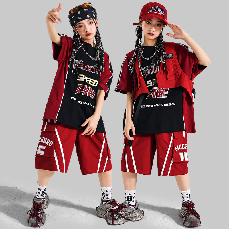 Set Pakaian Celana Pendek T-sh - Street Fashion Dance ulasan dan harga