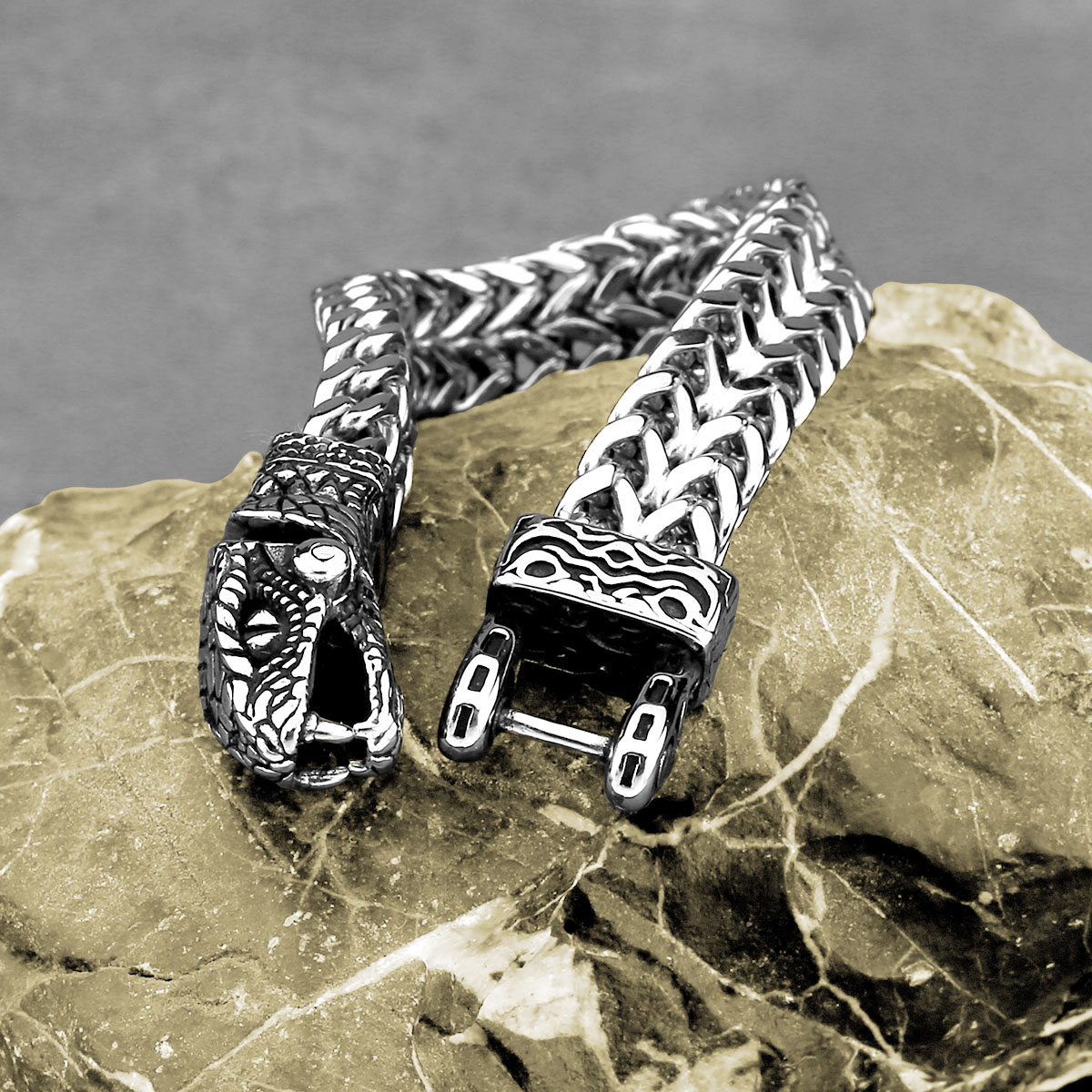 Desain baru gelang pria kepala - Street Fashion Culture ulasan dan harga