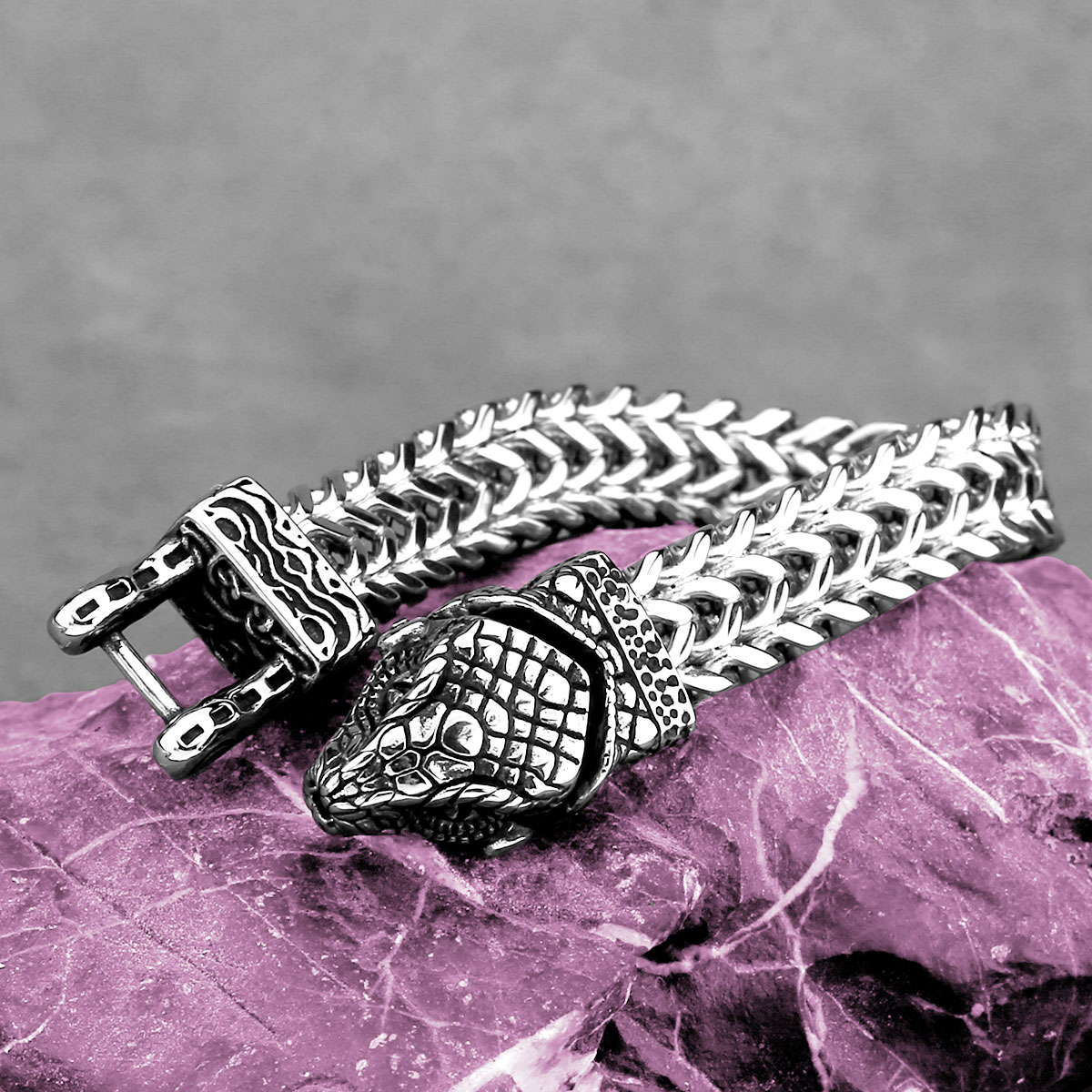 Desain baru gelang pria kepala - Street Fashion Culture ulasan dan harga