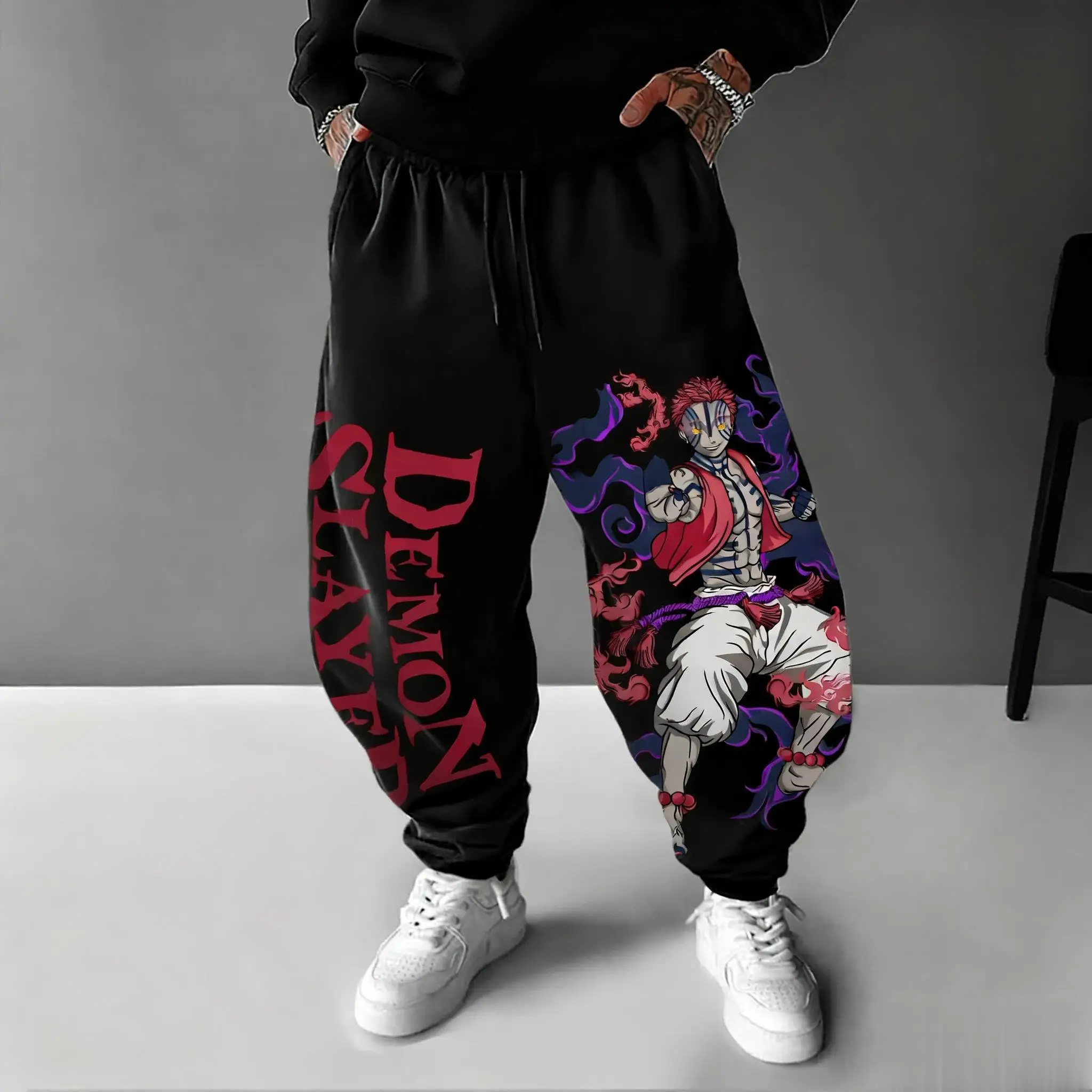 Celana Anime Demon Slayer Akaz - Street Fashion In Japan ulasan dan harga