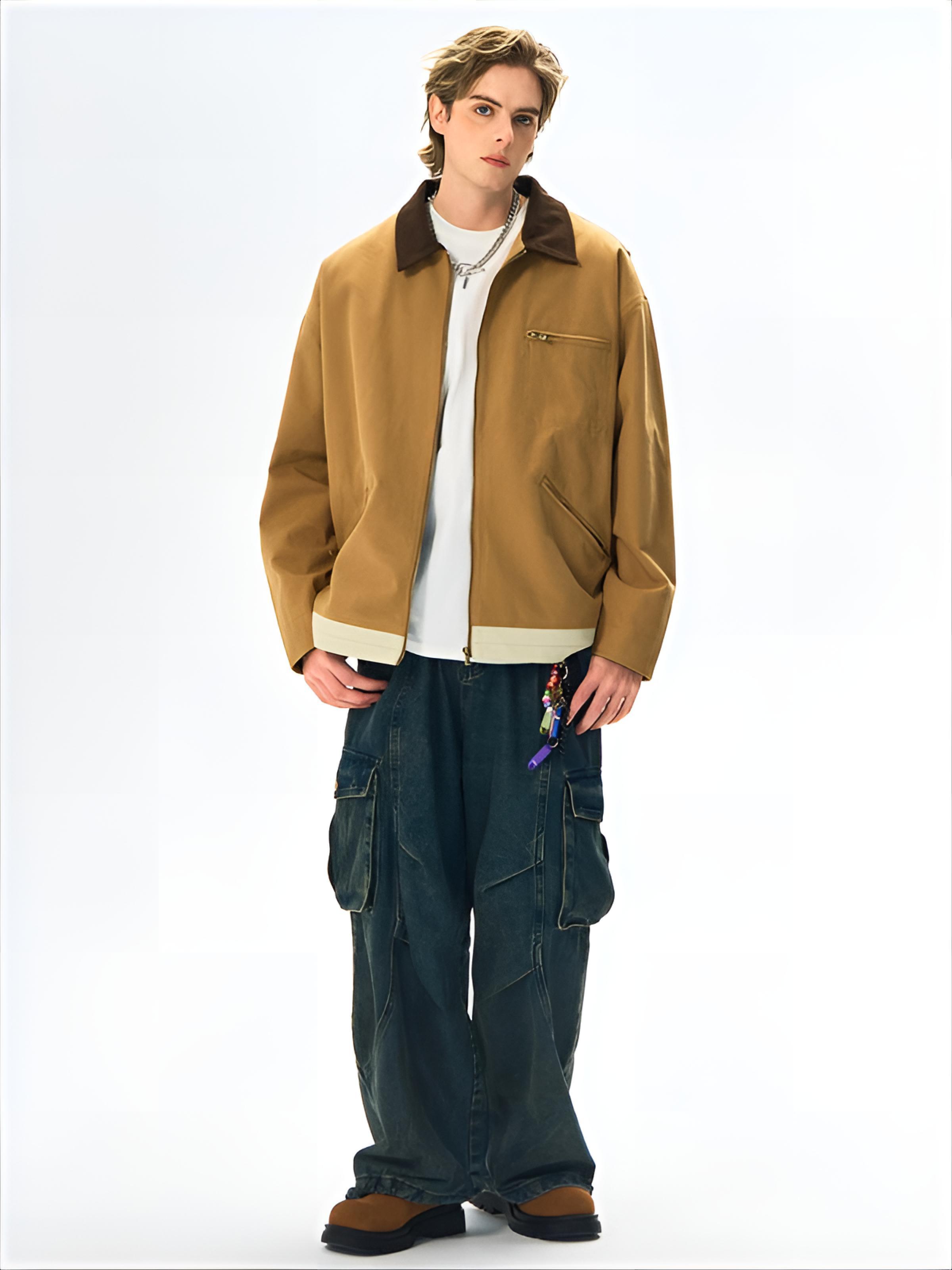 Jaket Pria Mantel Fashion Pria - Street Fashion Culture ulasan dan harga