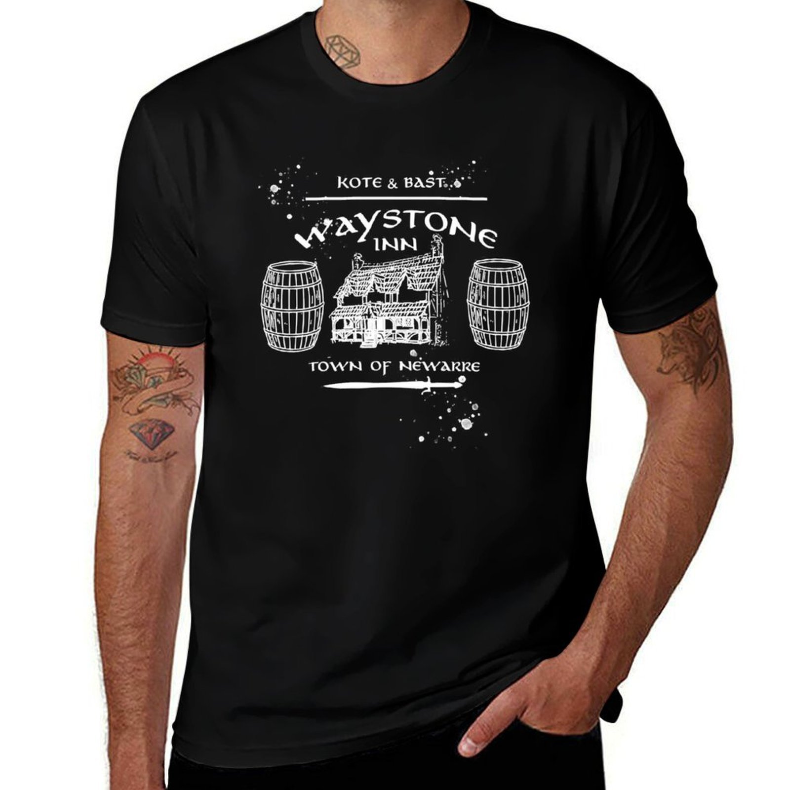 Kaos Waystone Inn Name Of The  - Street Fashion Name ulasan dan harga