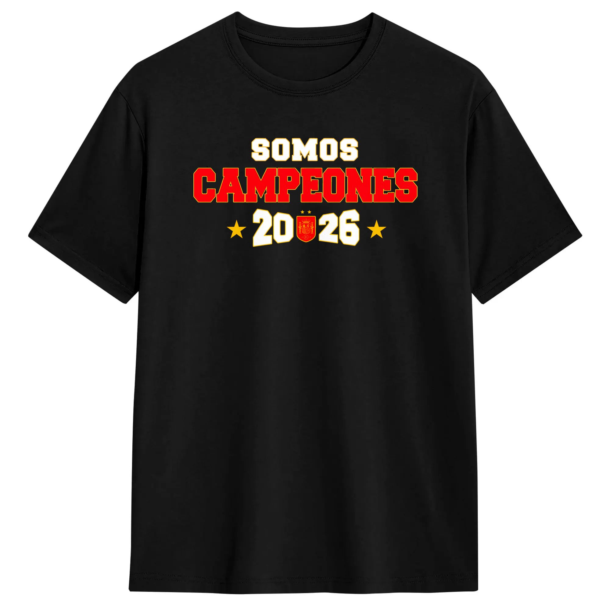 Kaos Spain-Champions-2026, Kao - Street Fashion In Spain ulasan dan harga