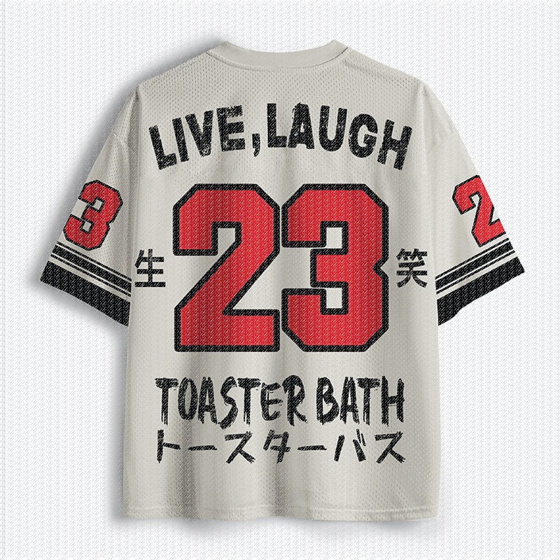 Kaos Jersey V-Neck Putih Hitam - Street Fashion Dance ulasan dan harga