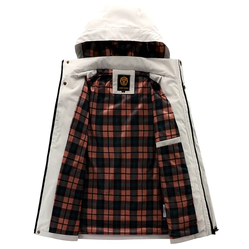 Jaket Hoodie Pria Musim Gugur, - Windbreak Shell Jacket ulasan dan harga