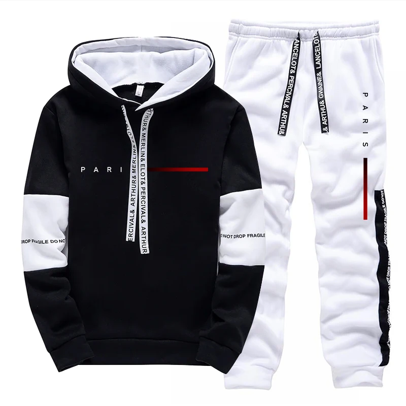Set Hoodie Fashion Paris Stree - Street Fashion Hoodie ulasan dan harga