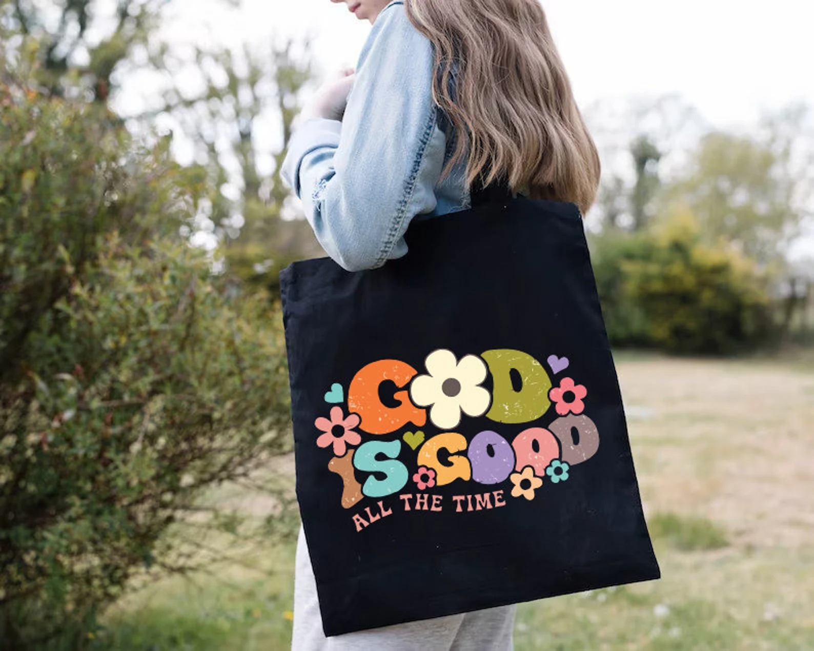 Tas Tote God Is Good, Tas Kanv - Tote Bag Canvas Print ulasan dan harga