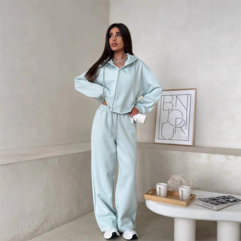 Setelan Olahraga Wanita Hoodie - Street Fashion Hoodie ulasan dan harga