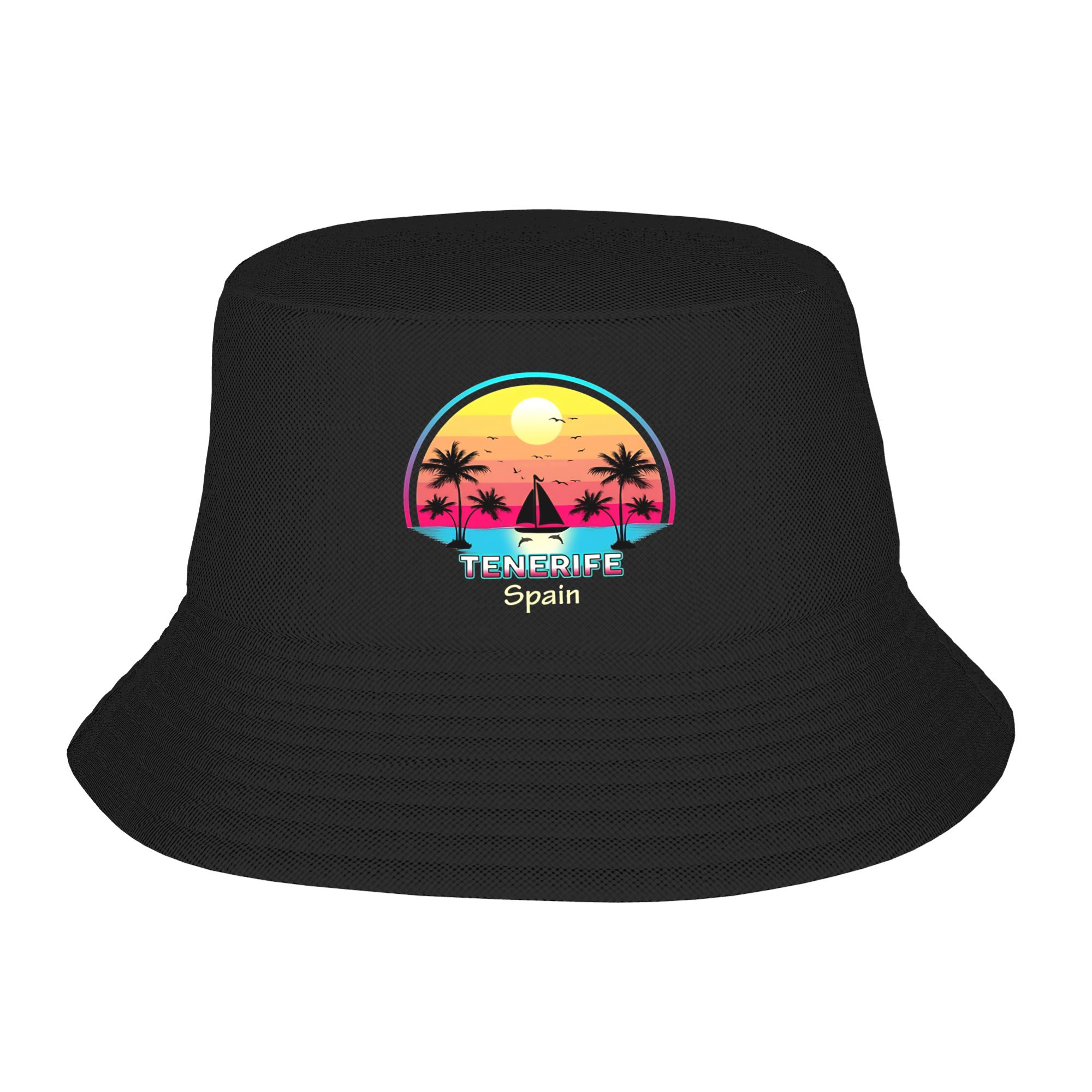 Topi Bucket Tenerife Spanyol u - Street Fashion In Spain ulasan dan harga