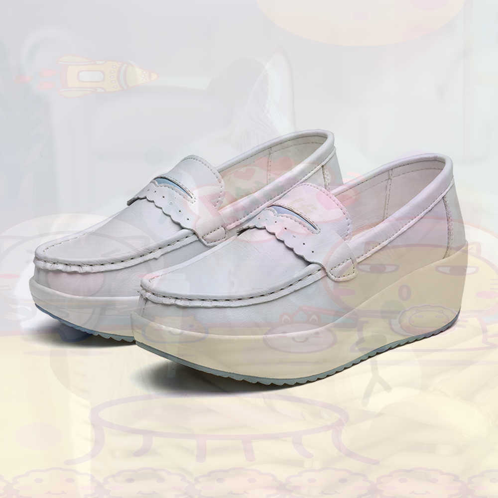 Plataform Sepatu Kets Merah Mu - Street Fashion In Vietnam ulasan dan harga