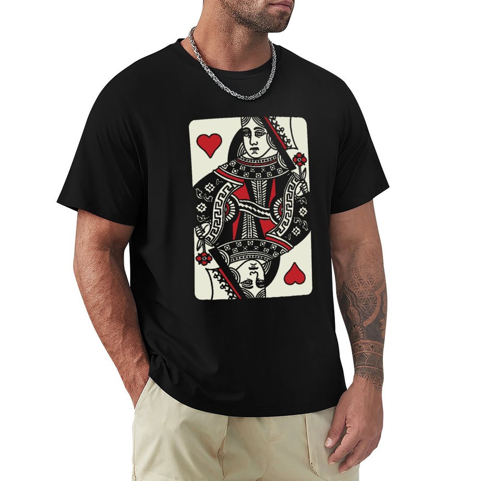 Kaos Queen of Hearts, Kaos Kas - Queen Street Fashion ulasan dan harga