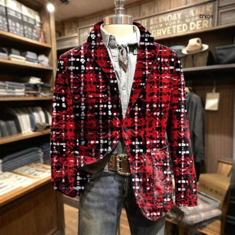 Jas Pria Kasual Beludru Baru 2 - Street Fashion Trend 2025 ulasan dan harga