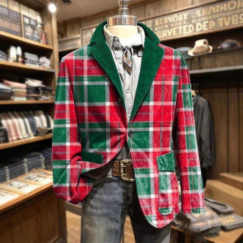 Jas Pria Kasual Beludru Baru 2 - Street Fashion Trend 2025 ulasan dan harga