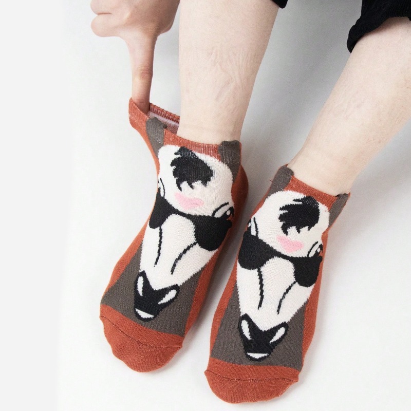 5 pasang Kaos Kaki Pendek Pria - Street Fashion Trend 2025 ulasan dan harga