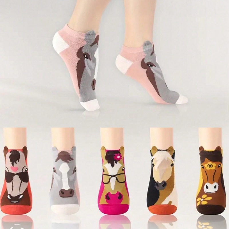 5 pasang Kaos Kaki Pendek Pria - Street Fashion Trend 2025 ulasan dan harga