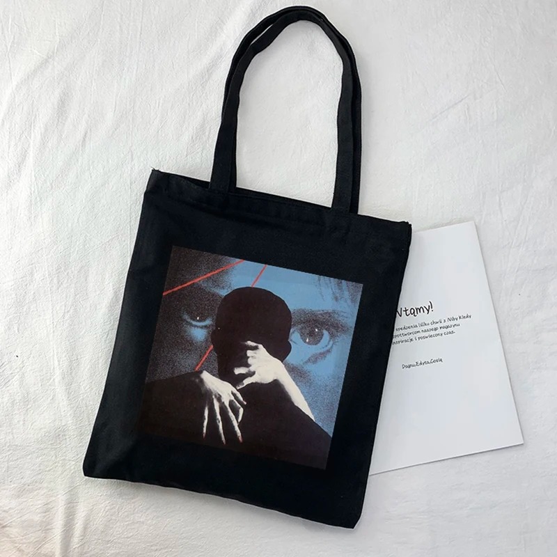 Tas Kanvas Wanita Horor Tas Be - Tote Bag Canvas Print ulasan dan harga