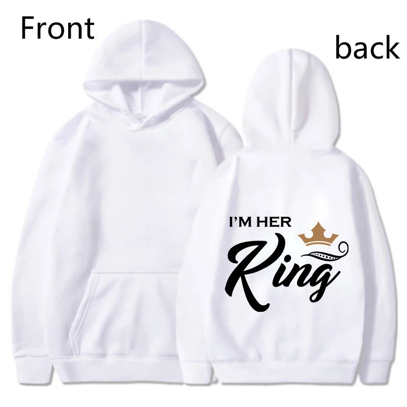 Hoodie lengan panjang pasangan - Queen Street Fashion ulasan dan harga