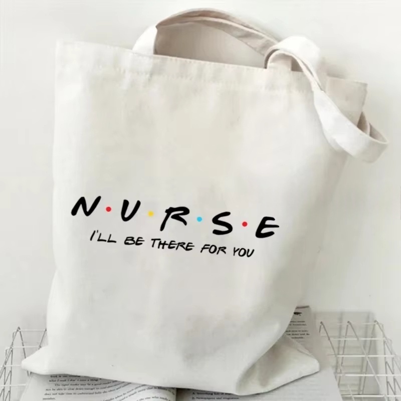 Tas Kanvas Perawat Wanita, Tas - Tote Bag Canvas Print ulasan dan harga
