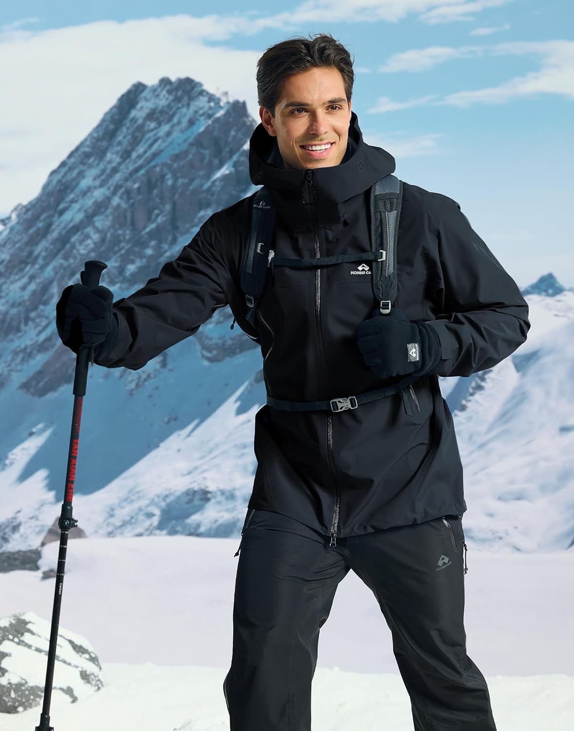 Jaket Hujan Tahan Air Pria Pio - Windbreak Shell Jacket ulasan dan harga