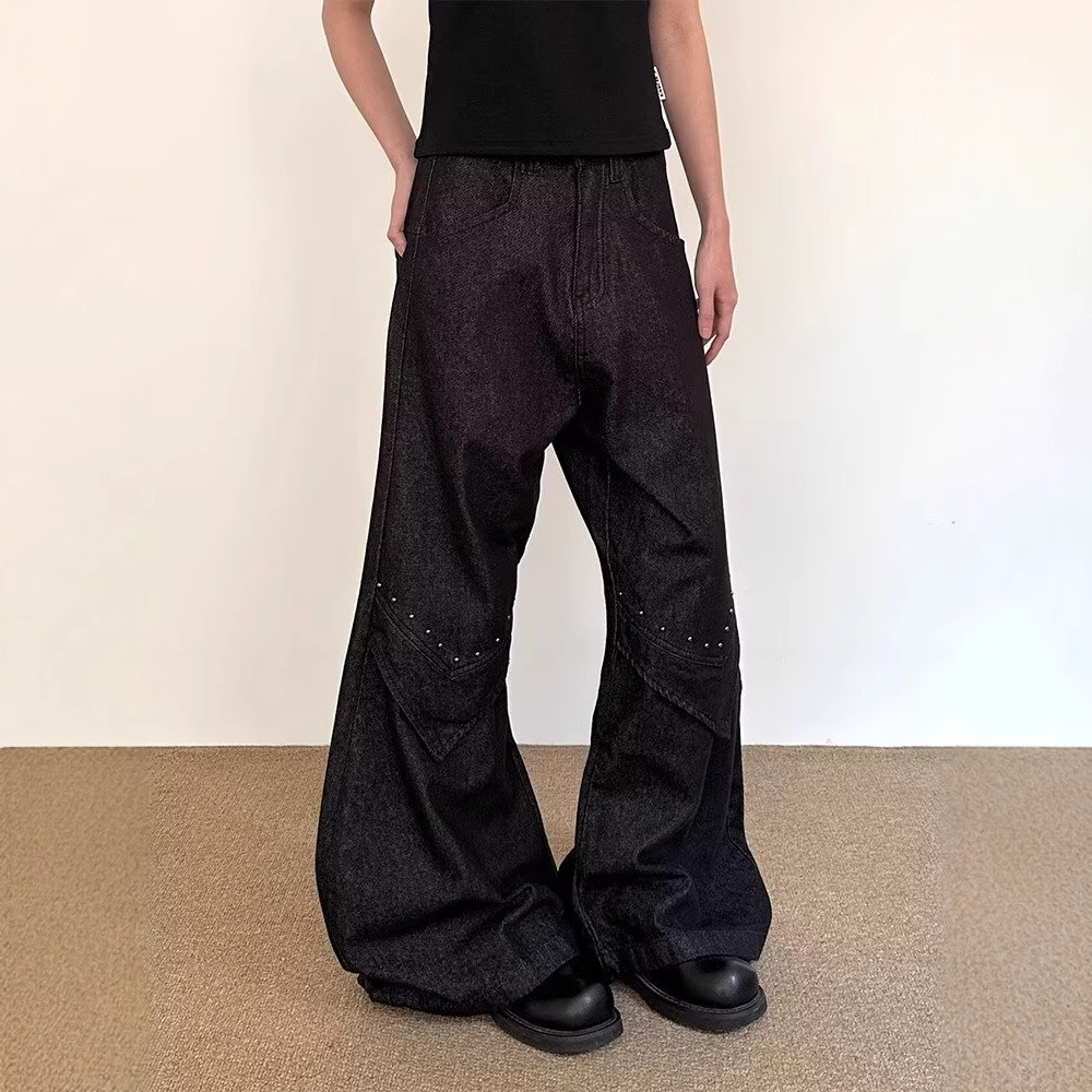 Jeans Menyala Lurus Pria Baru  - Street Fashion Trend 2025 ulasan dan harga