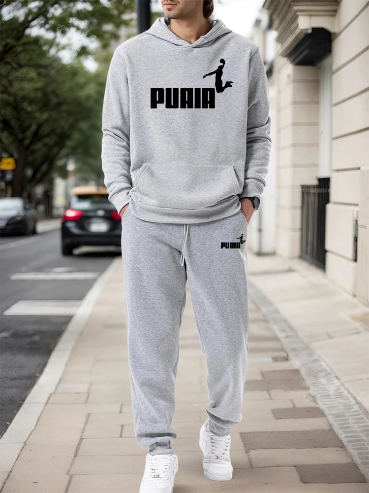 Setelan Pria/Hoodie/Celana 202 - Street Fashion Hoodie ulasan dan harga