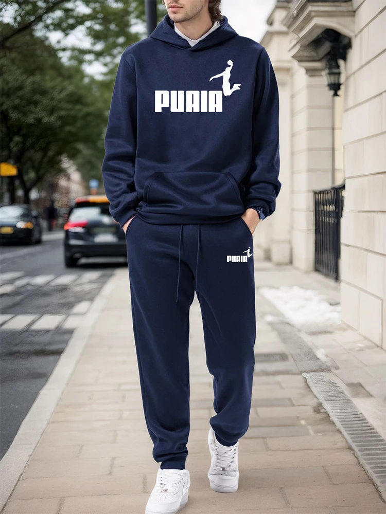 Setelan Pria/Hoodie/Celana 202 - Street Fashion Hoodie ulasan dan harga