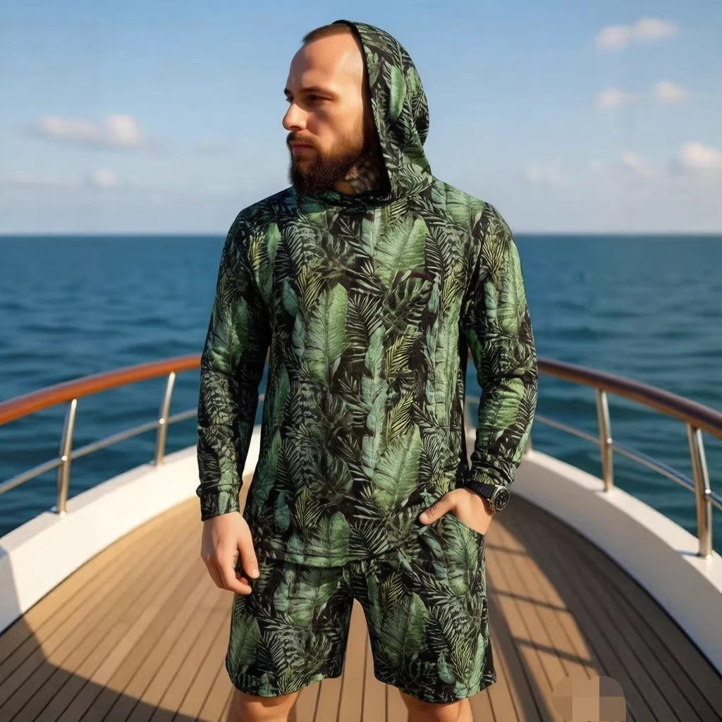 Setelan Dua Potong Hoodie Unis - Street Summer Fashion ulasan dan harga