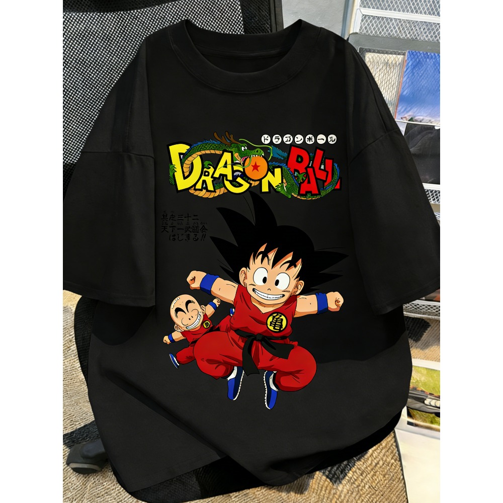 Kaus Musim Panas Pria dan Wani - Street Fashion Anime ulasan dan harga