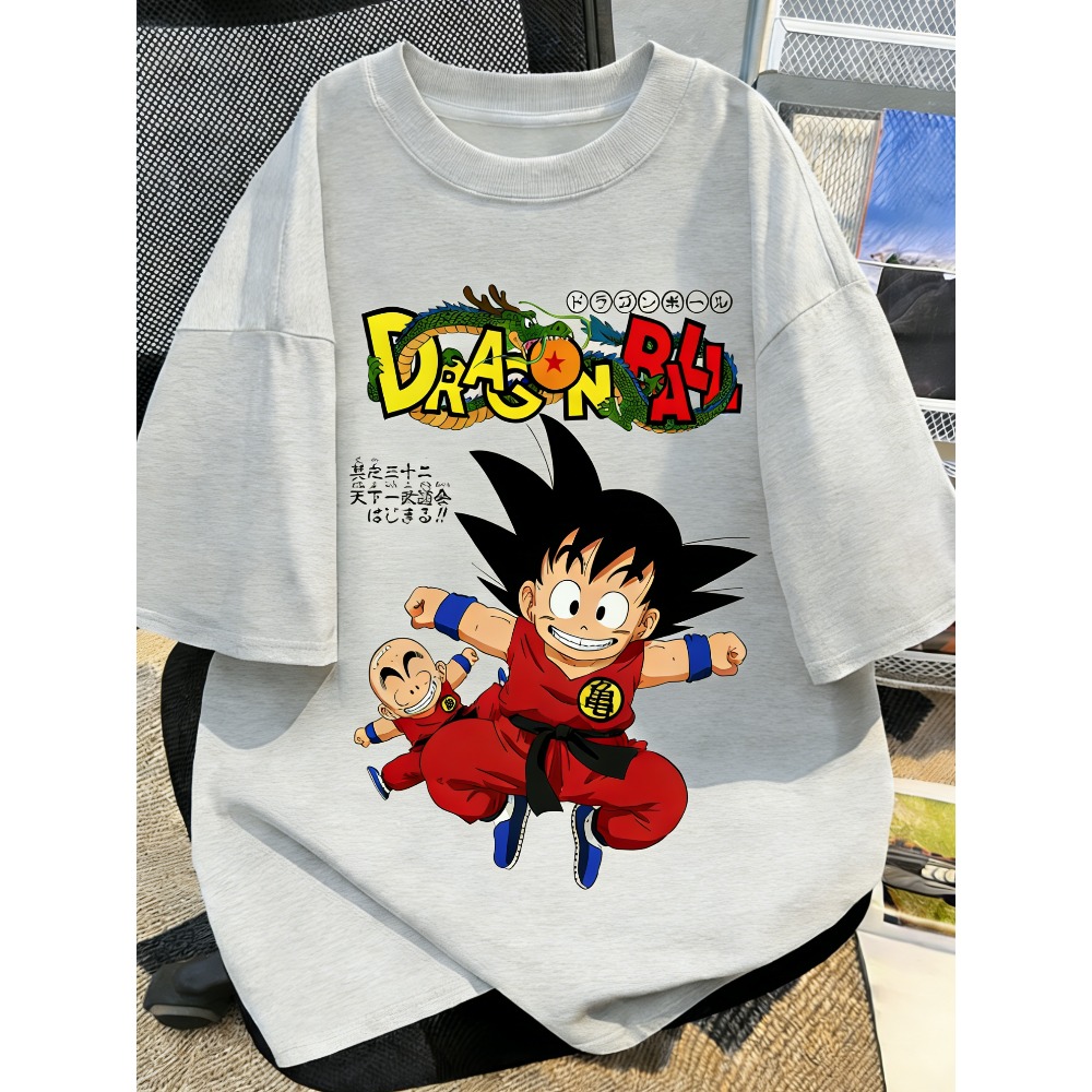 Kaus Musim Panas Pria dan Wani - Street Fashion Anime ulasan dan harga