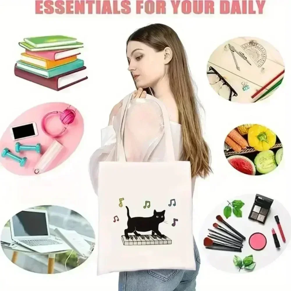 Tas Tote Wanita dengan Cetakan - Tote Bag Canvas Print ulasan dan harga