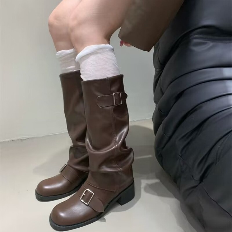 Sepatu Bot Wanita 2025 Setingg - Street Fashion Trend 2025 ulasan dan harga