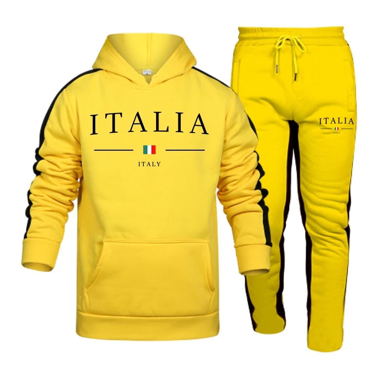 Setelan Training Pria 2 Pcs, P - Street Fashion Hoodie ulasan dan harga